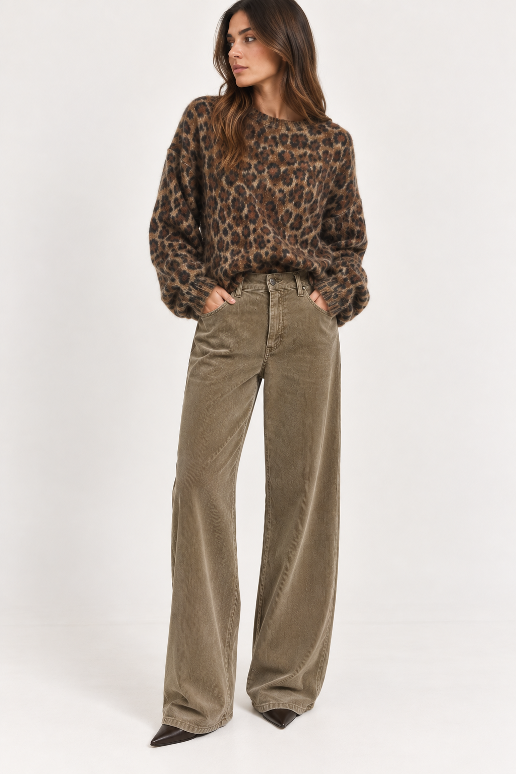 PANTALONE IN VELLUTO SOUVENIR