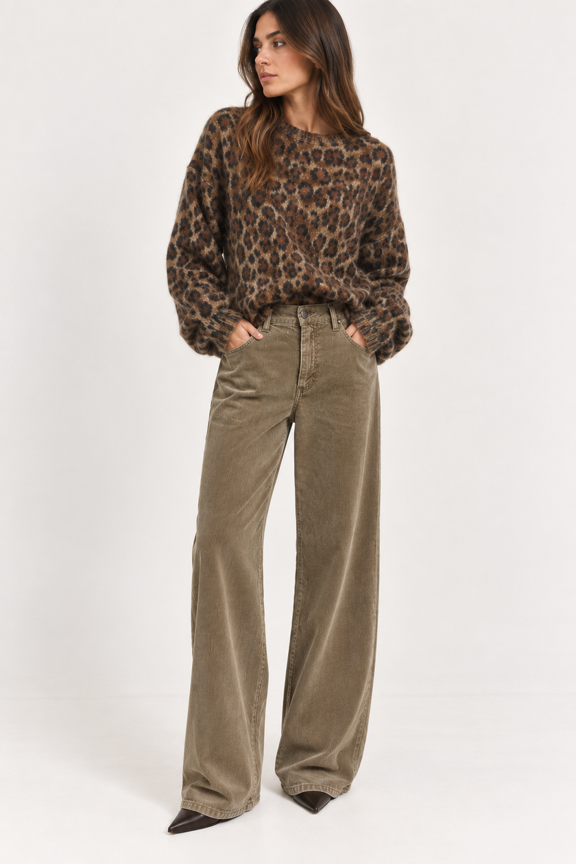 PANTALONE IN VELLUTO SOUVENIR