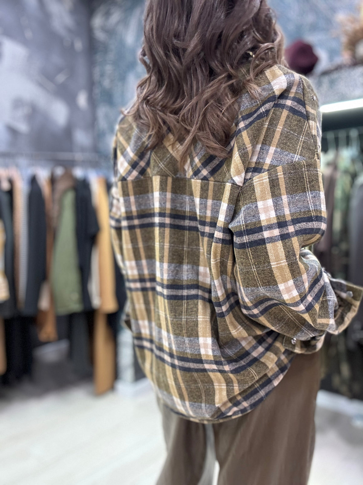 CAMICIA TARTAN CON STRASS DIXIE