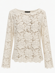 BLUSA IN PIZZO LAVORATA PHILIALOFT