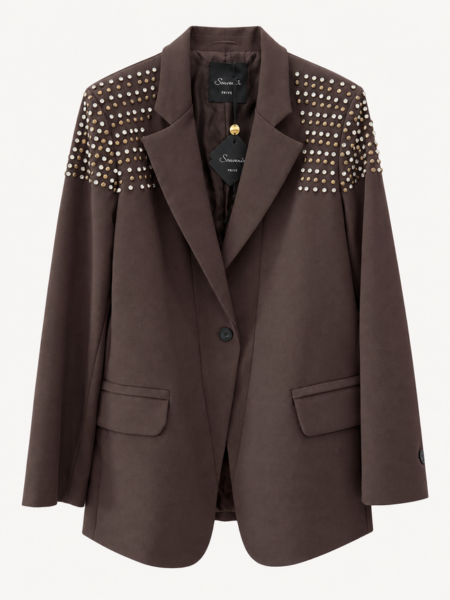 GIACCA MORO CON STRASS SOUVENIR