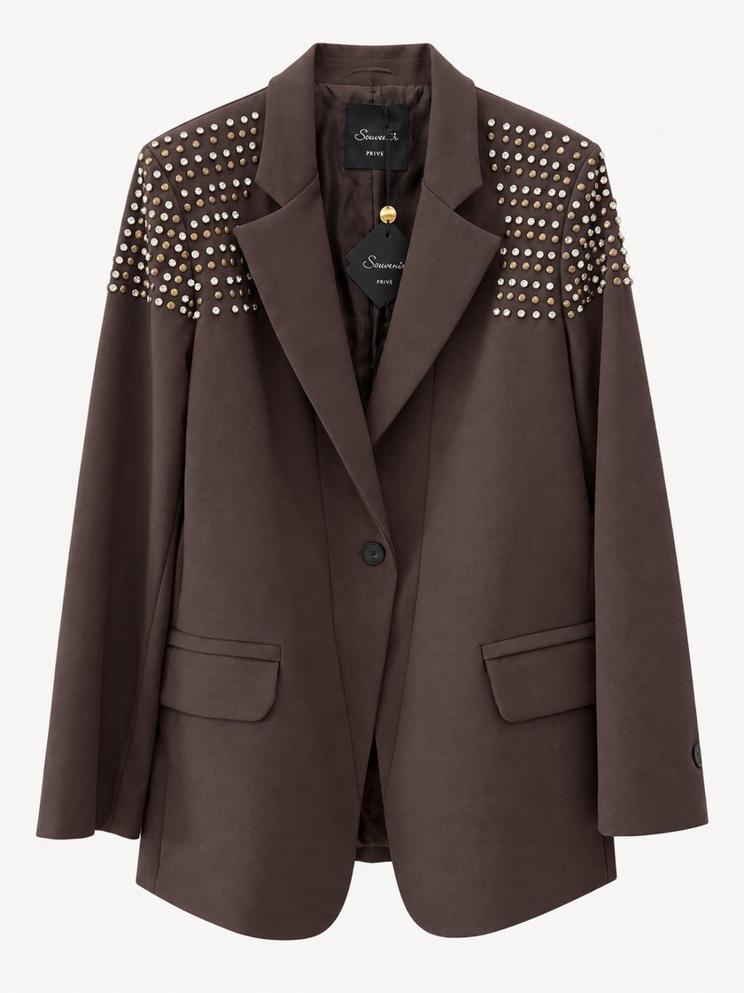 GIACCA MORO CON STRASS SOUVENIR
