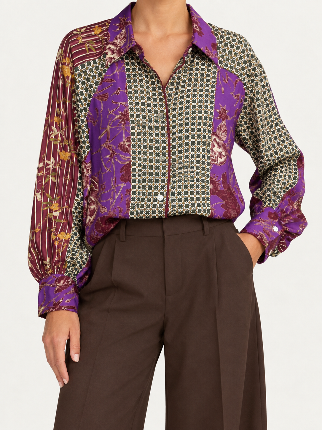 CAMICIA IN FANTASIA VISCOSA DIXIE