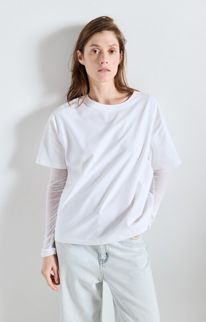 T-SHIRT FIZ SCOLLO TONDO AMERICAN VINTAGE