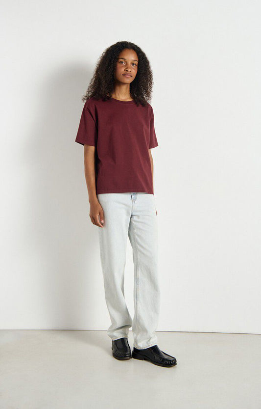 T-SHIRT FIZ SCOLLO TONDO AMERICAN VINTAGE