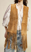 GILET CAMOSCIO FRANGIA DIXIE