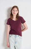 T-SHIRT SCOLLO A V GAMIPY AMERICAN VINTAGE