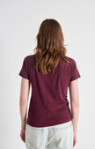 T-SHIRT SCOLLO A V GAMIPY AMERICAN VINTAGE