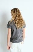 T-SHIRT SCOLLO A V GAMIPY AMERICAN VINTAGE
