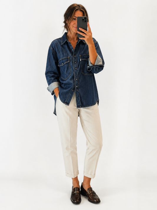 CAMICIA DENIM BLAKE SOALLURE