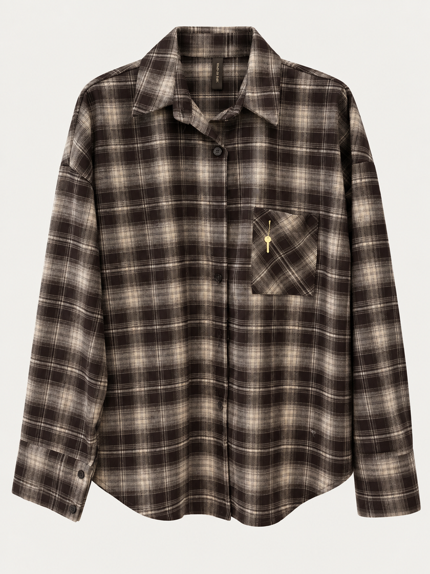 CAMICIA WOOD FANTASIA CHECK DONTWAIT