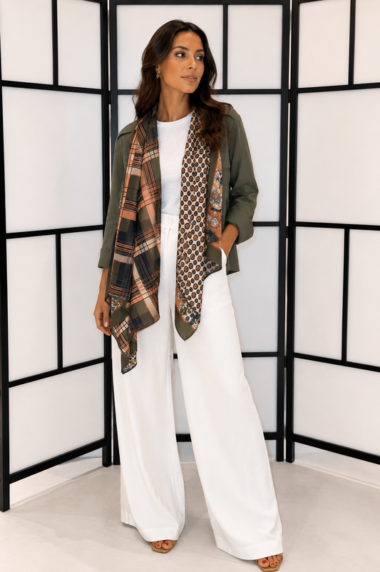 GIACCA MILITARE FOULARD DIXIE