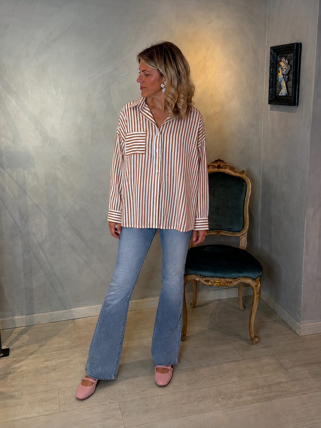 CAMICIA DUNE RIGATA DONTWAIT