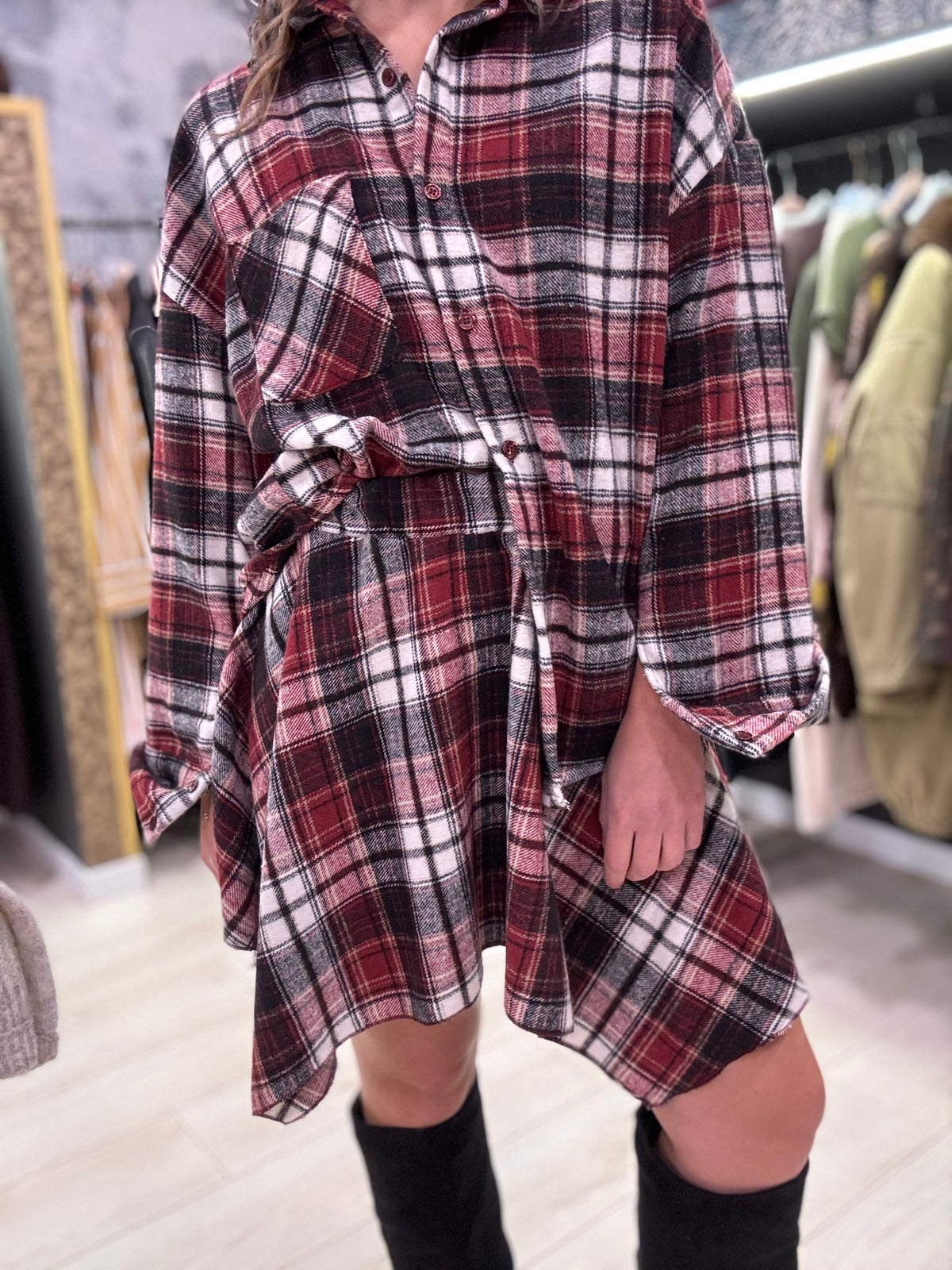 GONNA TARTAN CON ELASTICO DONTWAIT