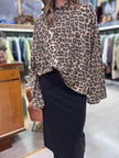 TSHIRT MACULATA CON MANICHE A CAMPANA DONTWAIT
