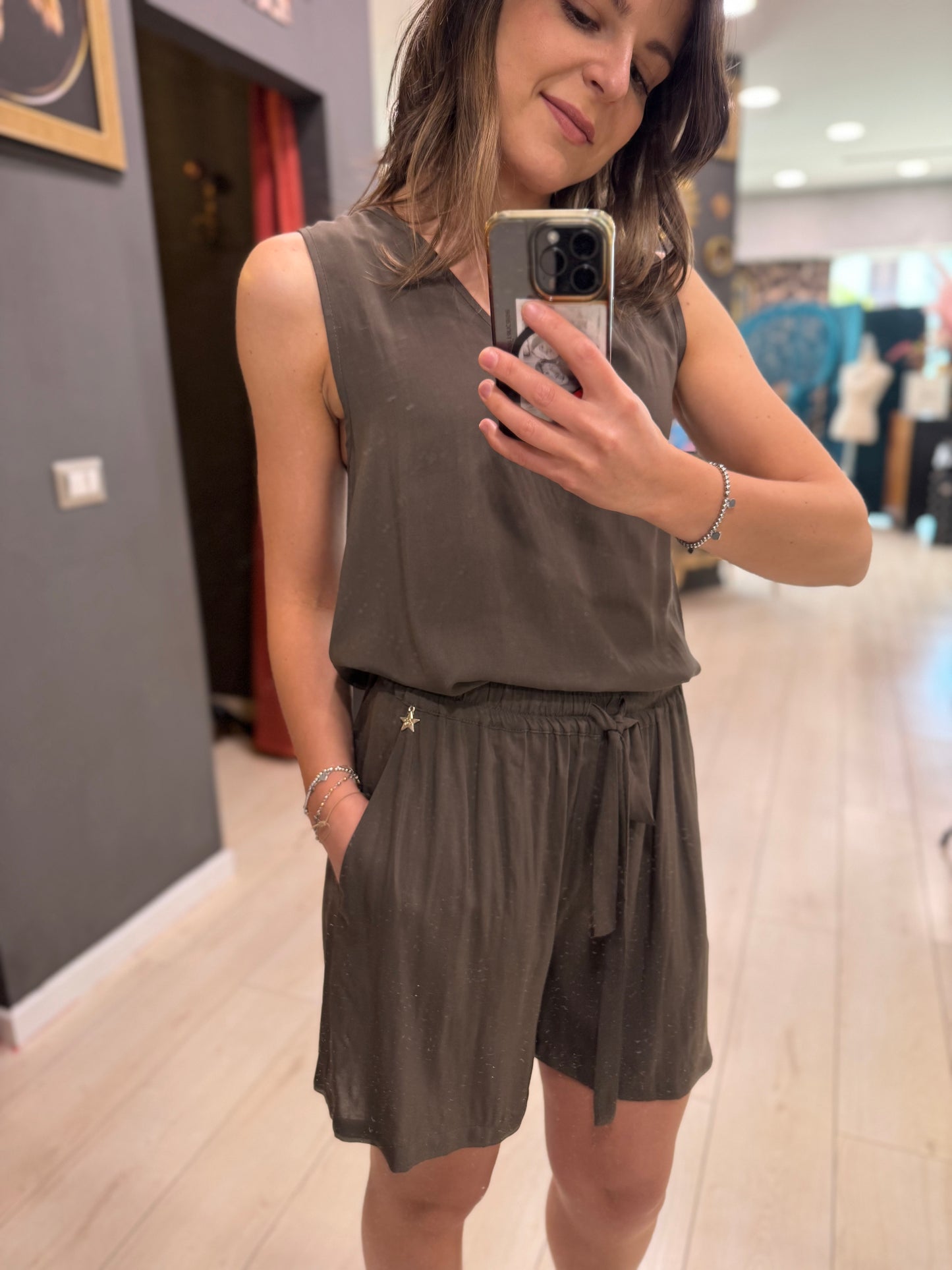 SHORTS IN VISCOSA SOUVENIR
