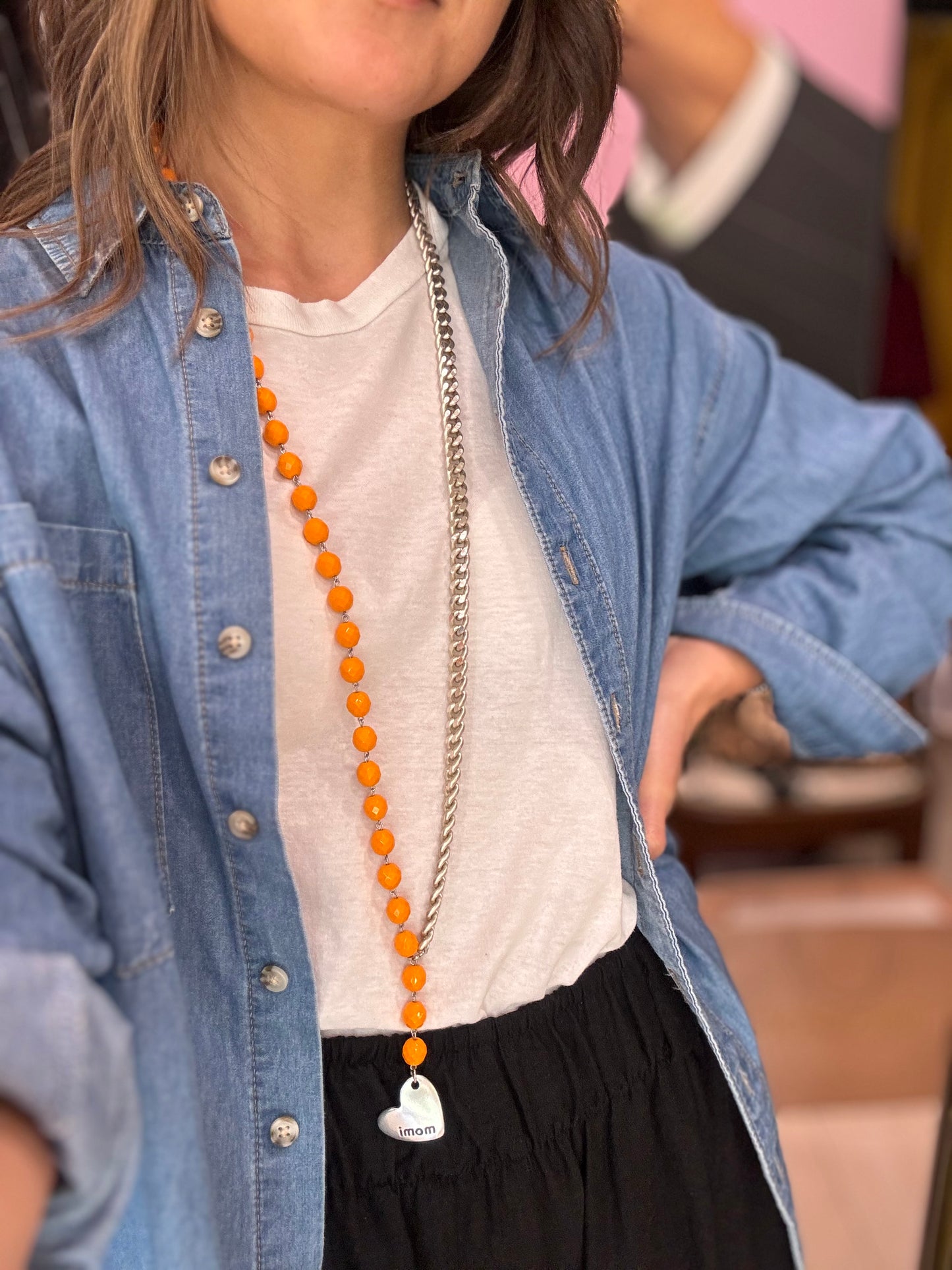 COLLANA ARGENTO ‘FRANCESCA’ MOMI