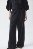 PANTALONE IN FELPA NERO AMERICANVINTAGE