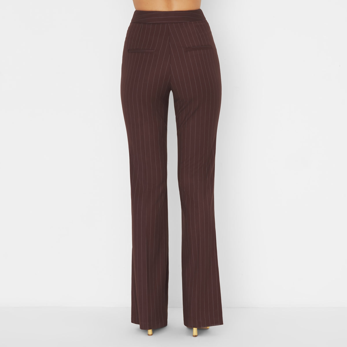 PANTALONE FLARE GESSATO SILENCE LIMITED
