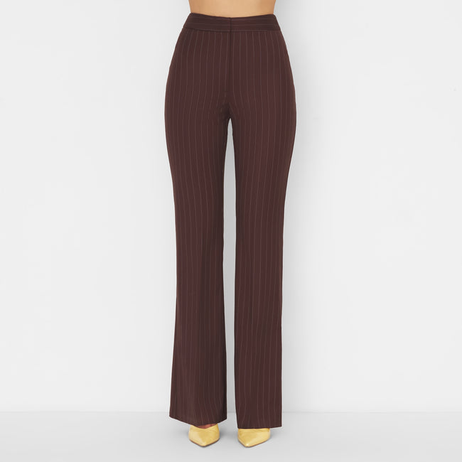 PANTALONE FLARE GESSATO SILENCE LIMITED