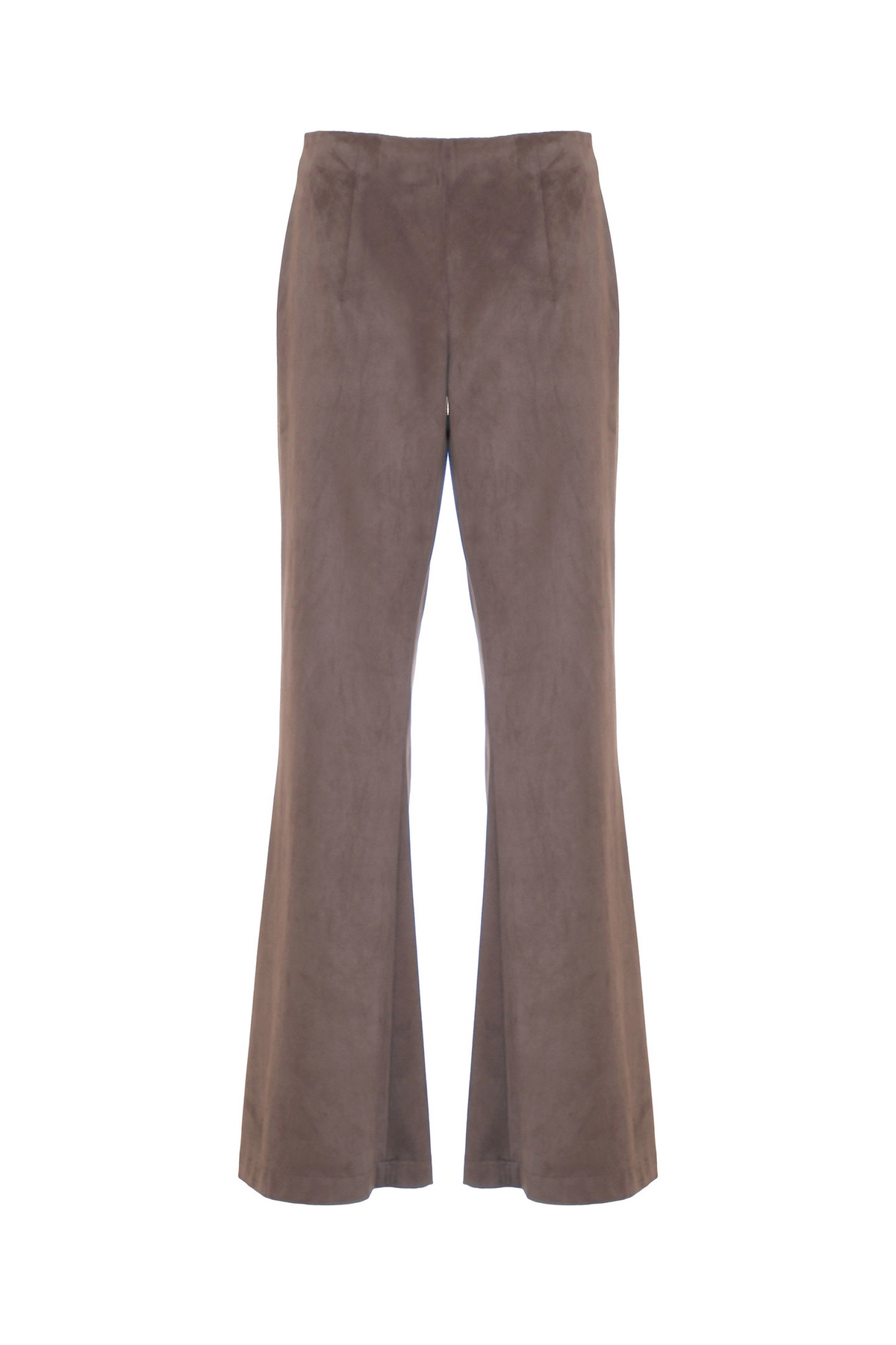 PANTALONE FLAIRE IN ECOCAMOSCIO SOALLURE