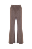 PANTALONE FLAIRE IN ECOCAMOSCIO SOALLURE