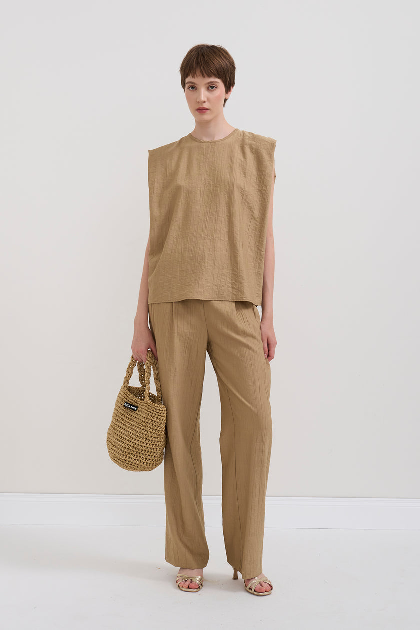 PANTALONI IN VISCOSA SOALLURE