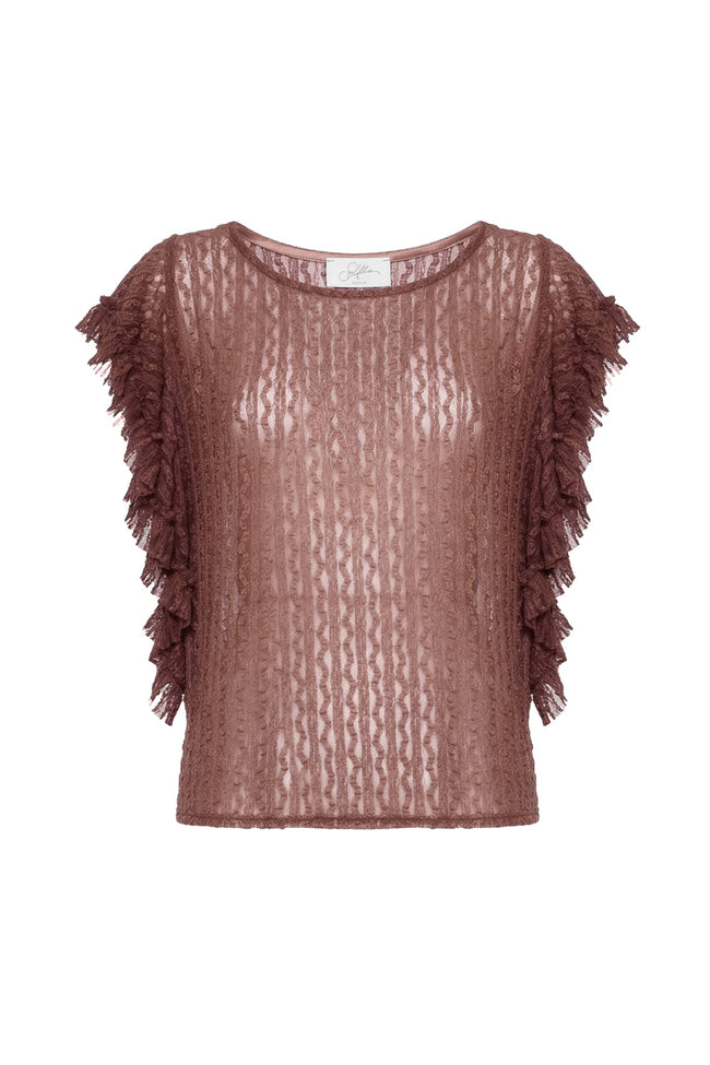 TSHIRT IN PIZZO|2 colori SOALLURE