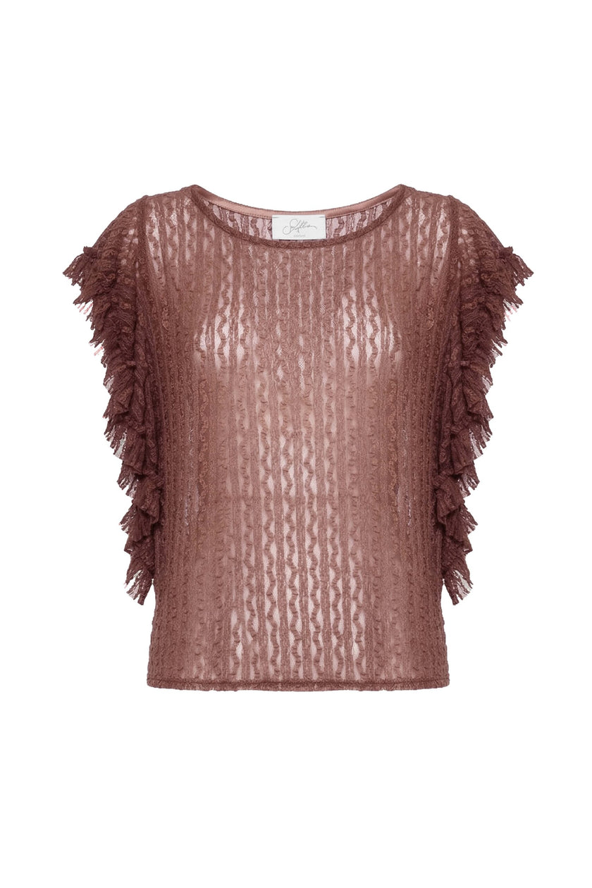 TSHIRT IN PIZZO|2 colori SOALLURE