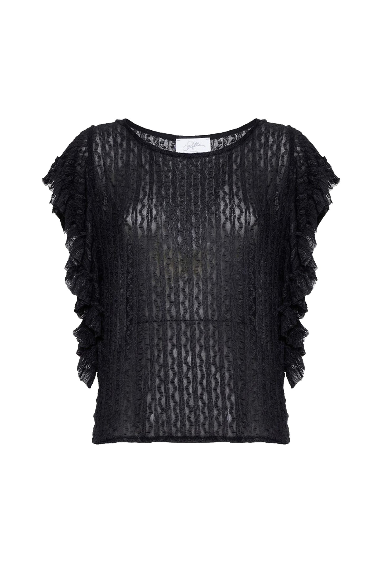 TSHIRT IN PIZZO|2 colori SOALLURE