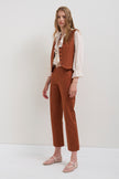 PANTALONI SIGARETTA IN COTONE SOALLURE