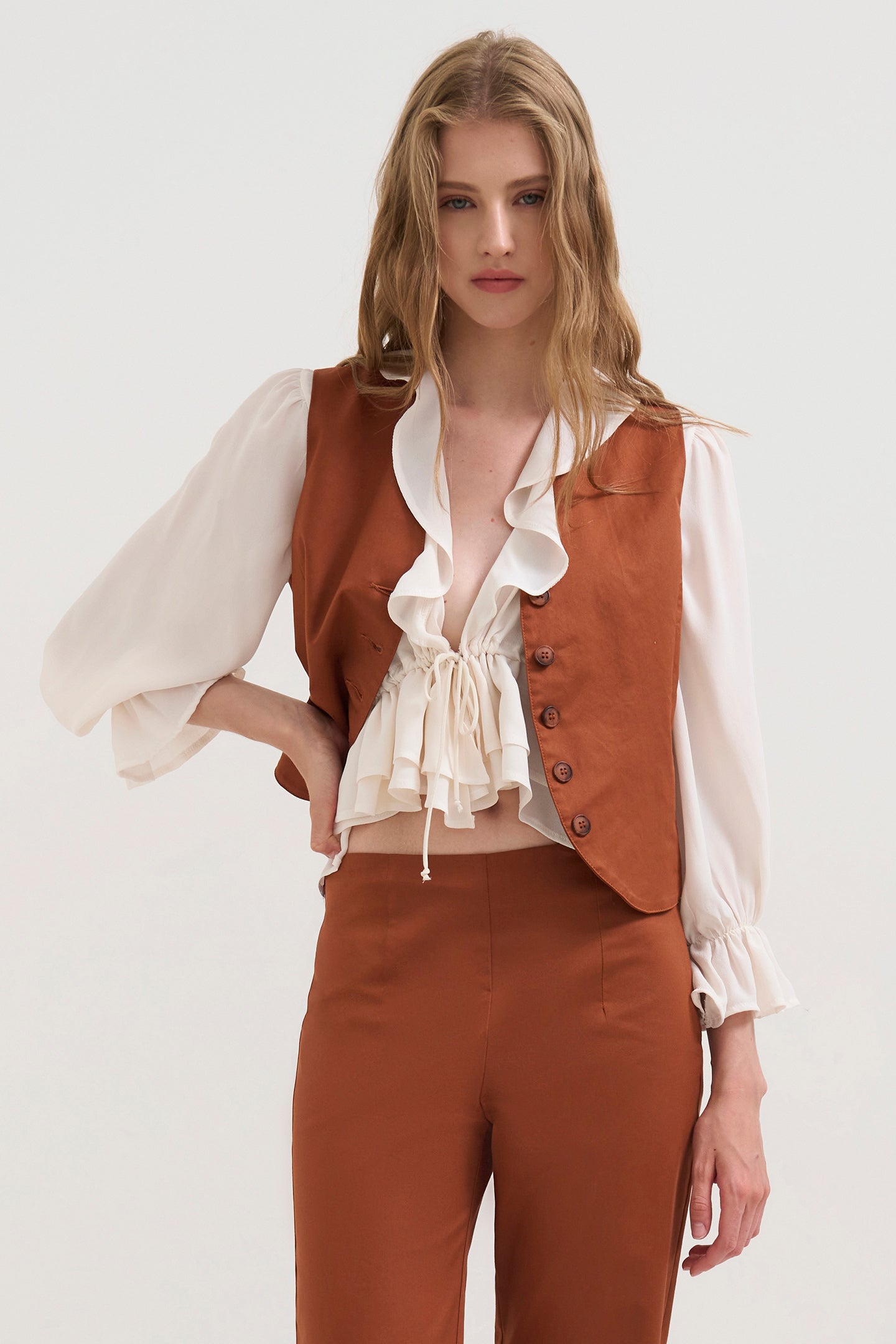 GILET IN COTONE SOALLURE