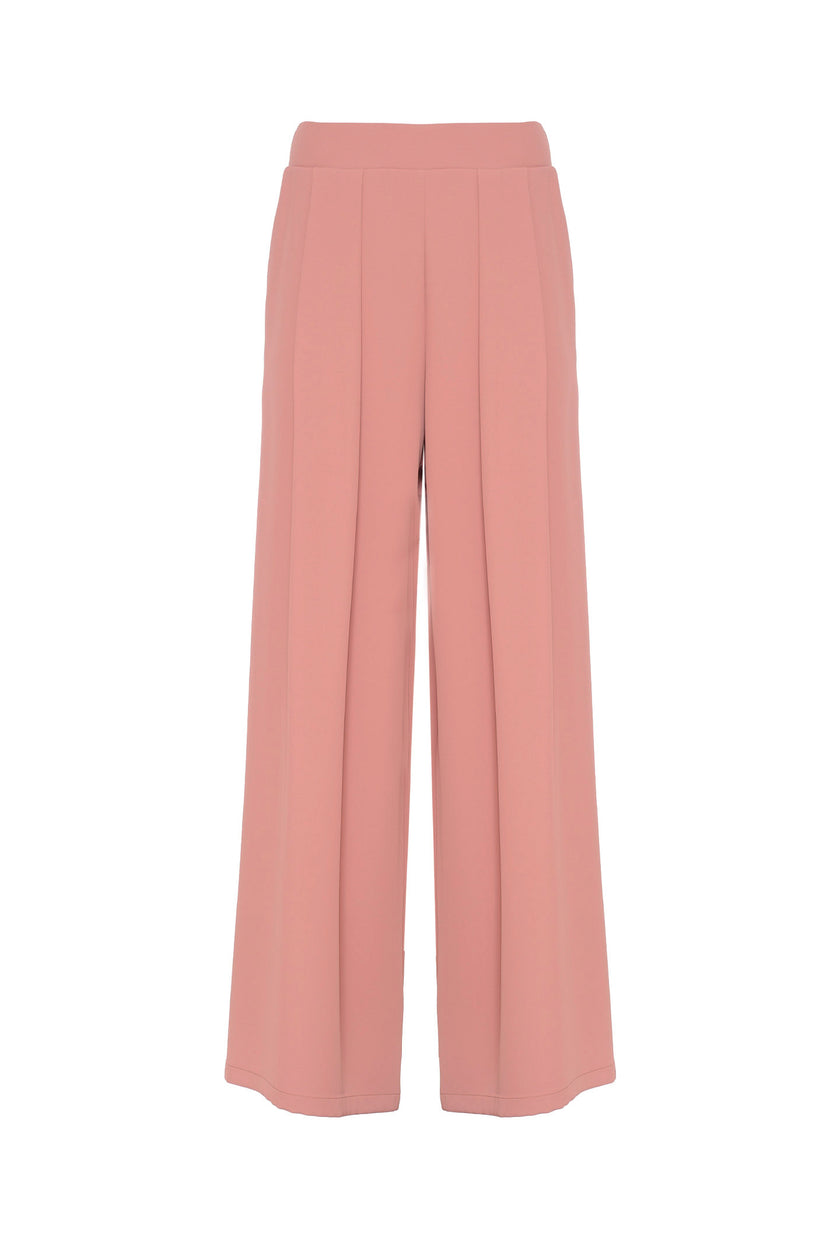 PANTALONI PALAZZO ‘MAKE UP’ CON PINCES SOALLURE