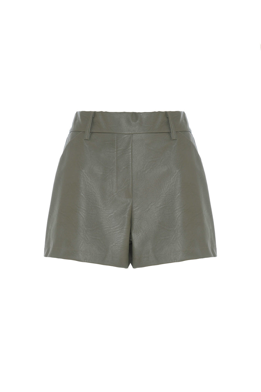 PANTALONCINI IN ECOPELLE SOALLURE