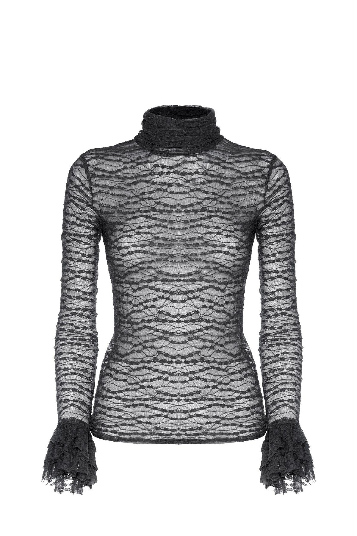 MAGLIA BISOU IN PIZZO ELASTICIZZATO SOALLURE