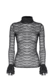 MAGLIA BISOU IN PIZZO ELASTICIZZATO SOALLURE