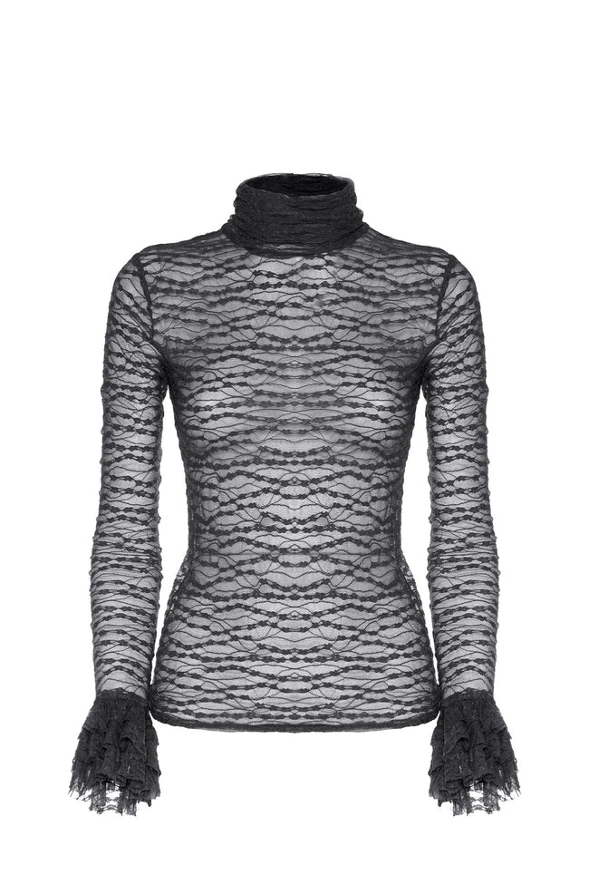 MAGLIA BISOU IN PIZZO ELASTICIZZATO SOALLURE