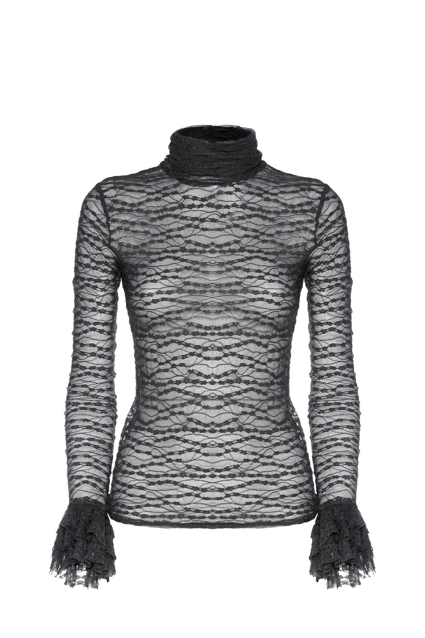 MAGLIA BISOU IN PIZZO ELASTICIZZATO SOALLURE