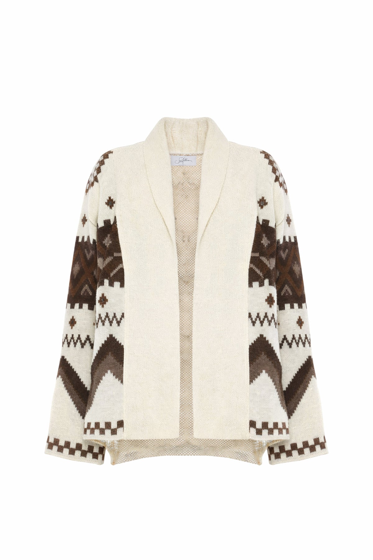 CARDIGAN MOTIVO JACQUARD SOALLURE