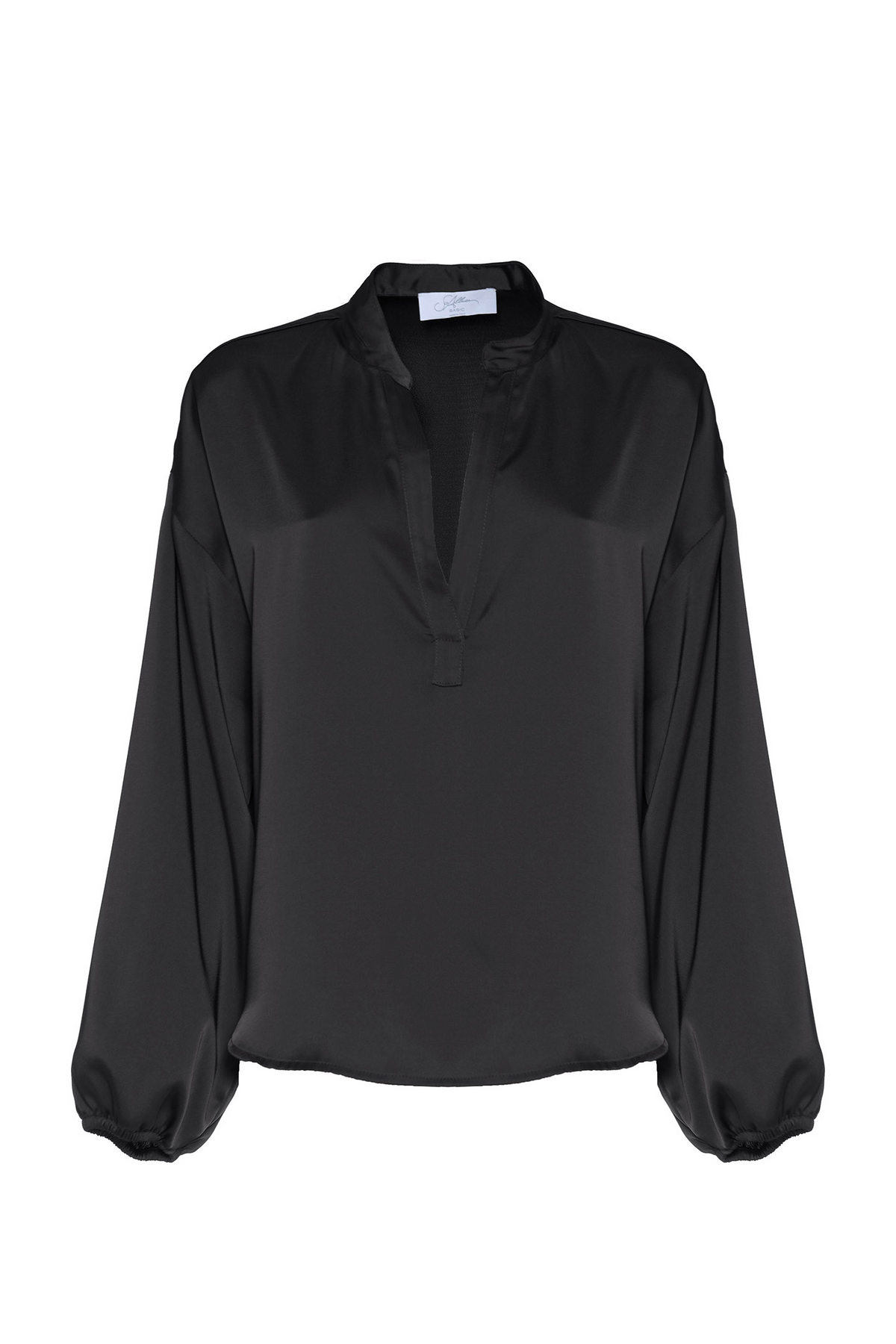 BLUSA IN RASO CON COLLO SERAFINO SOALLURE