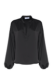 BLUSA IN RASO CON COLLO SERAFINO SOALLURE