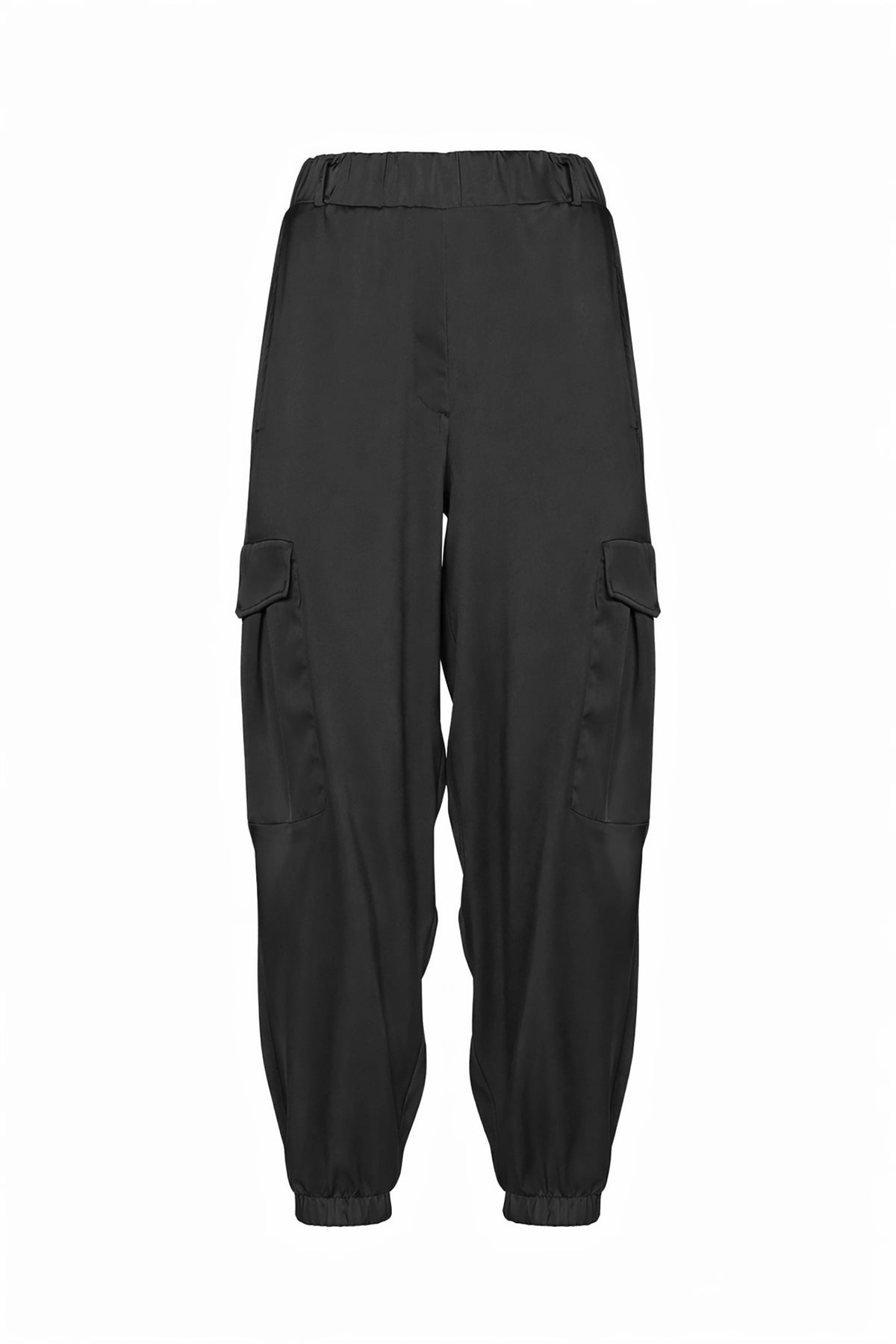 PANTALONI CARGO IN RASO SOALLURE