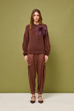 PANTALONI CARGO IN RASO SOALLURE