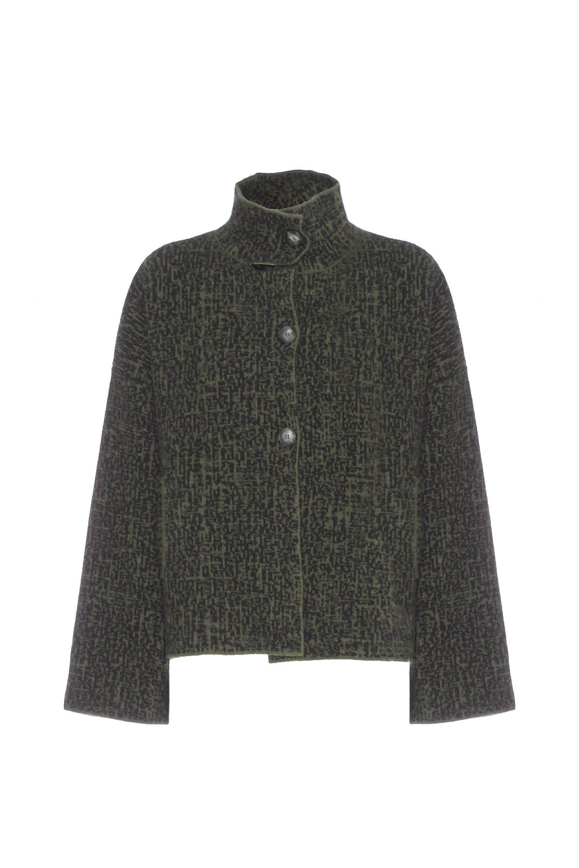 TRENCH BOXY IN MAGLIA SOALLURE
