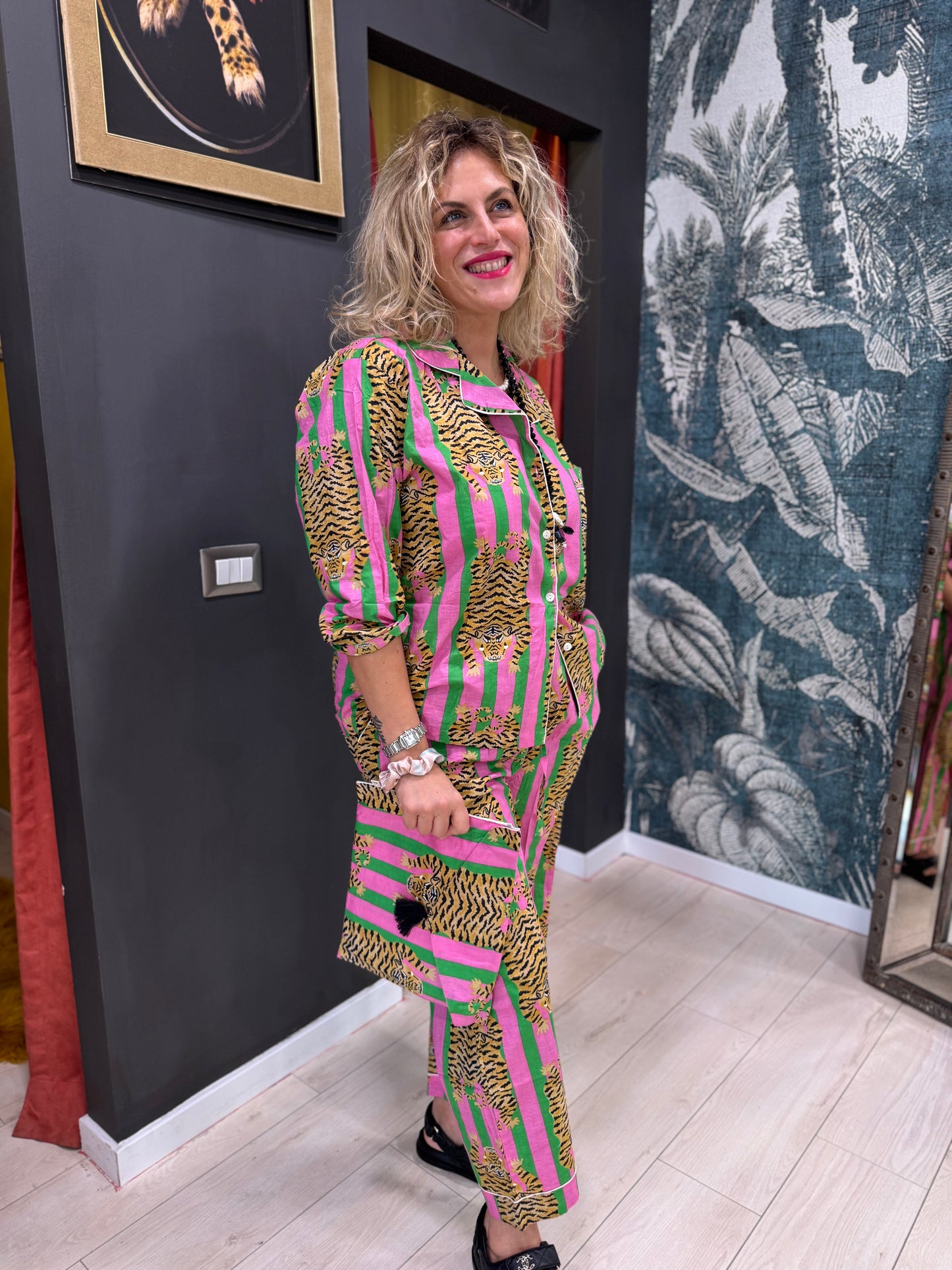 COMPLETO PIJAMA TIGRI