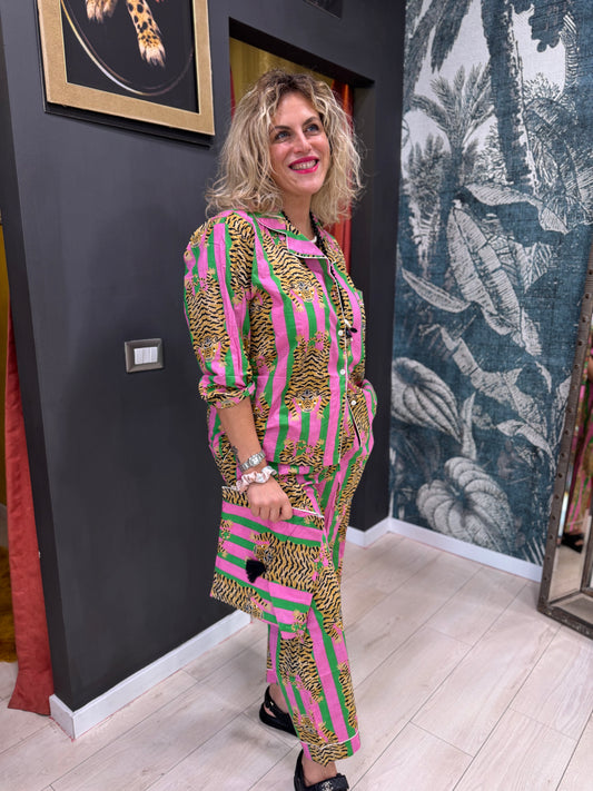 COMPLETO PIJAMA TIGRI