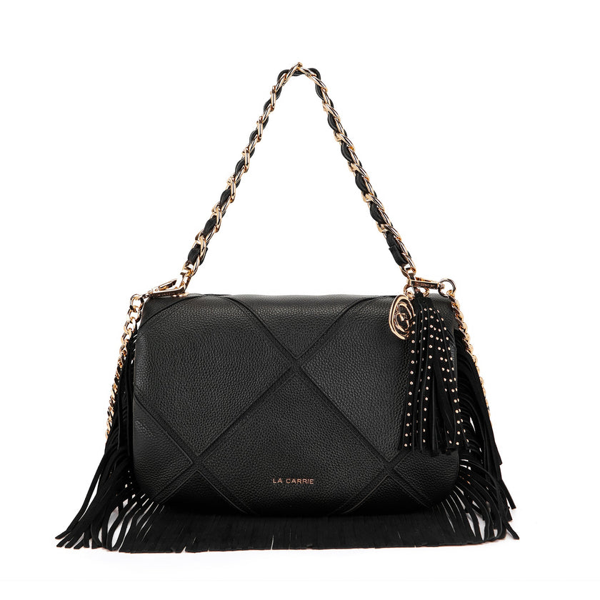 BORSA ISABEL CON FRANGE LACARRIE