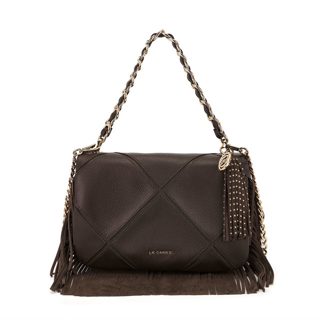 BORSA ISABEL CON FRANGE LACARRIE