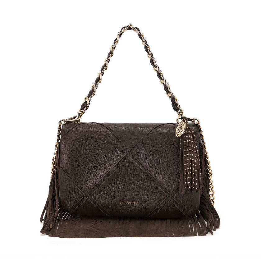 BORSA ISABEL CON FRANGE LACARRIE