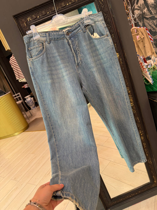 JEANS DRITTO LAVAGGIO CHIARO SOUVENIR